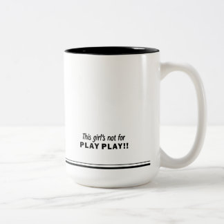 マグポップ・アートのことわざこの子は向いてない遊!  ツートーンマグカップ