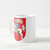 マグマールブルク・アン・デア・ラーンの紋章付き外衣 コーヒーマグカップ (正面左)