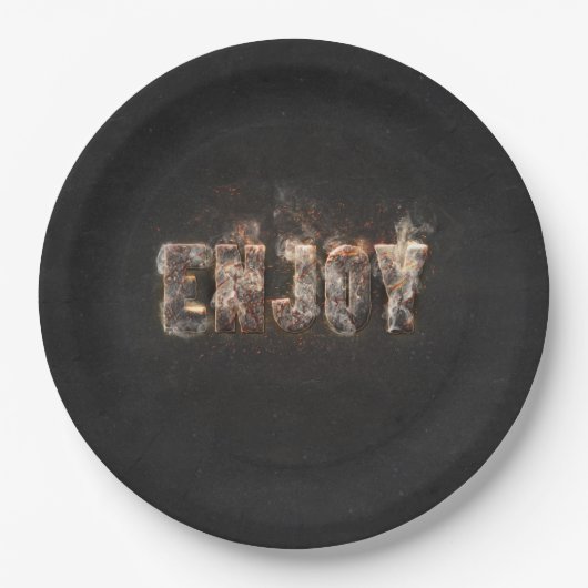 マグマ効果 ペーパープレート (正面)