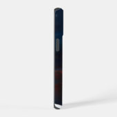マグマ抽象芸術アート iPhone 15ケース (右側面)
