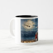 マグメリークリスマス ツートーンマグカップ (正面左)