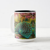 マグモダンデザインと可愛いマグとトレンディーマグ ツートーンマグカップ (正面左)