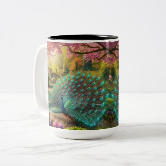 マグモダンデザインと可愛いマグとトレンディーマグ ツートーンマグカップ (正面左)