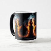 マグモックアップデザイン モーフィングマグカップ (正面左)