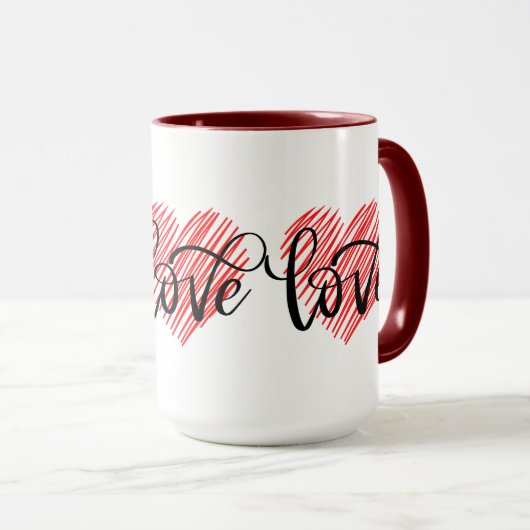 マグユニークデザインがZazzleであなたの完璧なカップを見つける マグカップ (正面右)