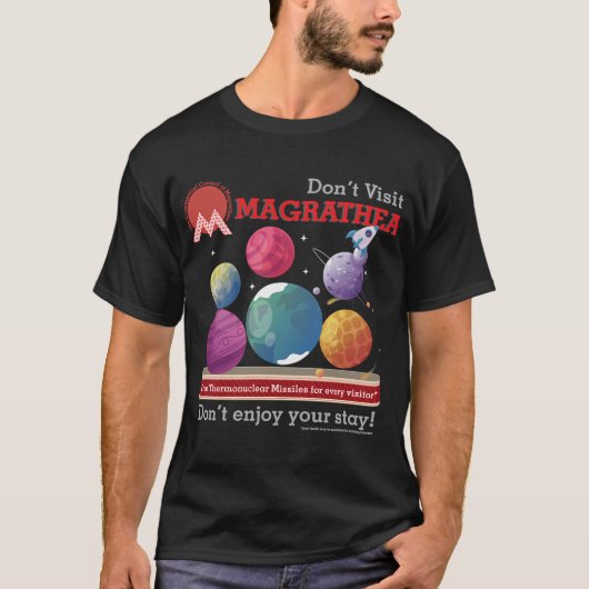 マグラシアには行かないで Tシャツ (正面)