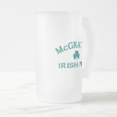 マグラスアイリッシュパブ フロストグラスビールジョッキ (正面右)