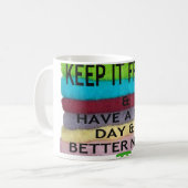 マグラップイメージテンプレート コーヒーマグカップ (正面左)