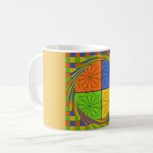 マグラップイメージテンプレート コーヒーマグカップ (正面左)