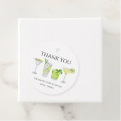 マグリタカクテル ウェディング カップルシャワーの感謝を伝える フェイバータグ (インサイチュ)