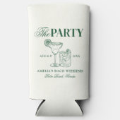 マグリタ＆マリモニー ブライズメイドのパーティ スリム缶クーラー (正面)