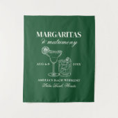 マグリタ＆マリモニー ブライズメイド ウィークエンド タペストリー (正面)