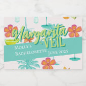 マグリタ ヴェイル ブライズパーティー イラスト スパークリングワインラベル (シングルラベル)