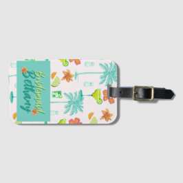 マグリタ・ヴェイル・ブライズメイド・パーティー・イラスト ラゲッジタグ