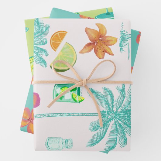 マグリタ・ヴェイル・ブライズメイド・パーティー・イラスト ラッピングペーパーシート (インサイチュ)