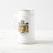 マグリヒテンシュタインの紋章付き外衣 ビールジョッキ (正面左)