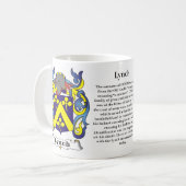 マグリンチ家族の紋章付き外衣 コーヒーマグカップ (正面左)