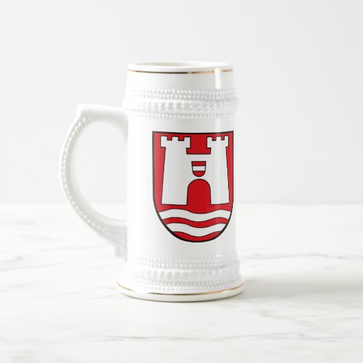 マグリンツの紋章付き外衣 ビールジョッキ (左)