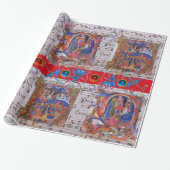 マグリ合唱音楽クリスマスパーチメントの崇拝 ラッピングペーパー (アンロールド)