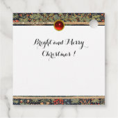 マグリ・モリスの崇拝、バーヌ・ジョーンズ長方形 フェイバータグ (裏面)