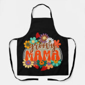 マグルービーフローラレトロヴィンテージママ エプロン (正面)