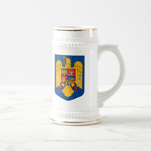 マグルーマニアの紋章付き外衣 ビールジョッキ (右)