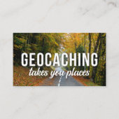 マグル用情報付き地理学トレールカード 名刺 (正面)