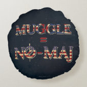 マグル™ = NO-MAJ™ ラウンドクッション (裏面)