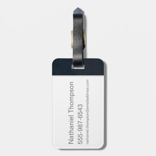 マグル™ = NO-MAJ™ ラゲッジタグ (裏面縦)