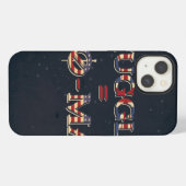 マグル™ = NO-MAJ™ iPhoneケース (裏面横)