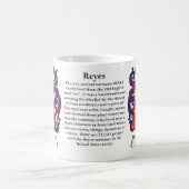 マグレイエス家族の紋章付き外衣 コーヒーマグカップ (中央)