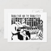 マグレサムとマグレット ポストカード (正面/裏面)