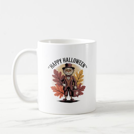 マグレトロドクターハロウィーン コーヒーマグカップ (左)