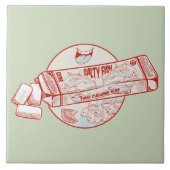 マグロおもしろいの魚の風味 タイル (正面)