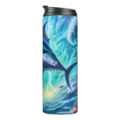 マグロのサージ：ボート、嵐、海電力 タンブラー (回転右)