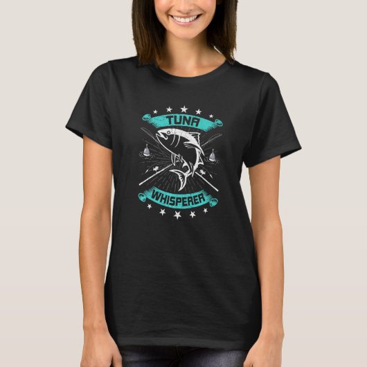 マグロのヒゲ釣り Tシャツ (正面)
