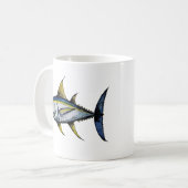 マグロの大魚 コーヒーマグカップ (正面左)