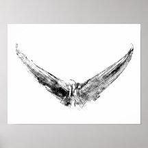 マグロの尻尾の印象アート