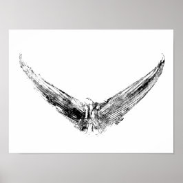 マグロの尻尾の印象アート ポスター