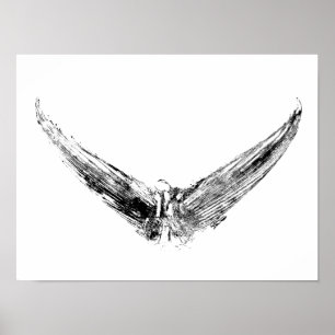 マグロの尻尾の印象アート ポスター