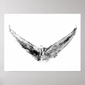 マグロの尻尾の印象アート ポスター