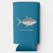 マグロの漁船名 スリム缶クーラー (裏面)