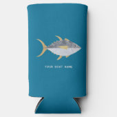 マグロの漁船名 スリム缶クーラー (正面)