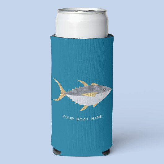 マグロの漁船名 スリム缶クーラー