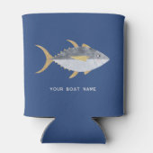 マグロの漁船名 缶クーラー (裏面)