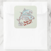 マグロの缶詰の魚 スクエアシール (バッグ)