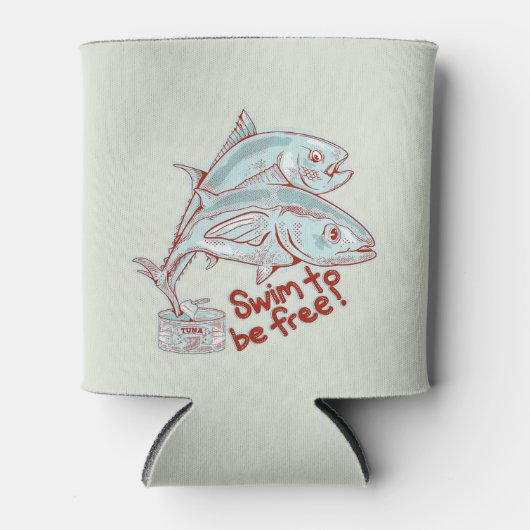 マグロの缶詰の魚 缶クーラー (正面)