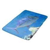 マグロの青 バスマット (アングル)