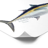 マグロの魚のポスター。 ポスター (角)