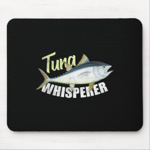 マグロの魚釣りおもしろい愛好家のためのマグロの泡立て マウスパッド